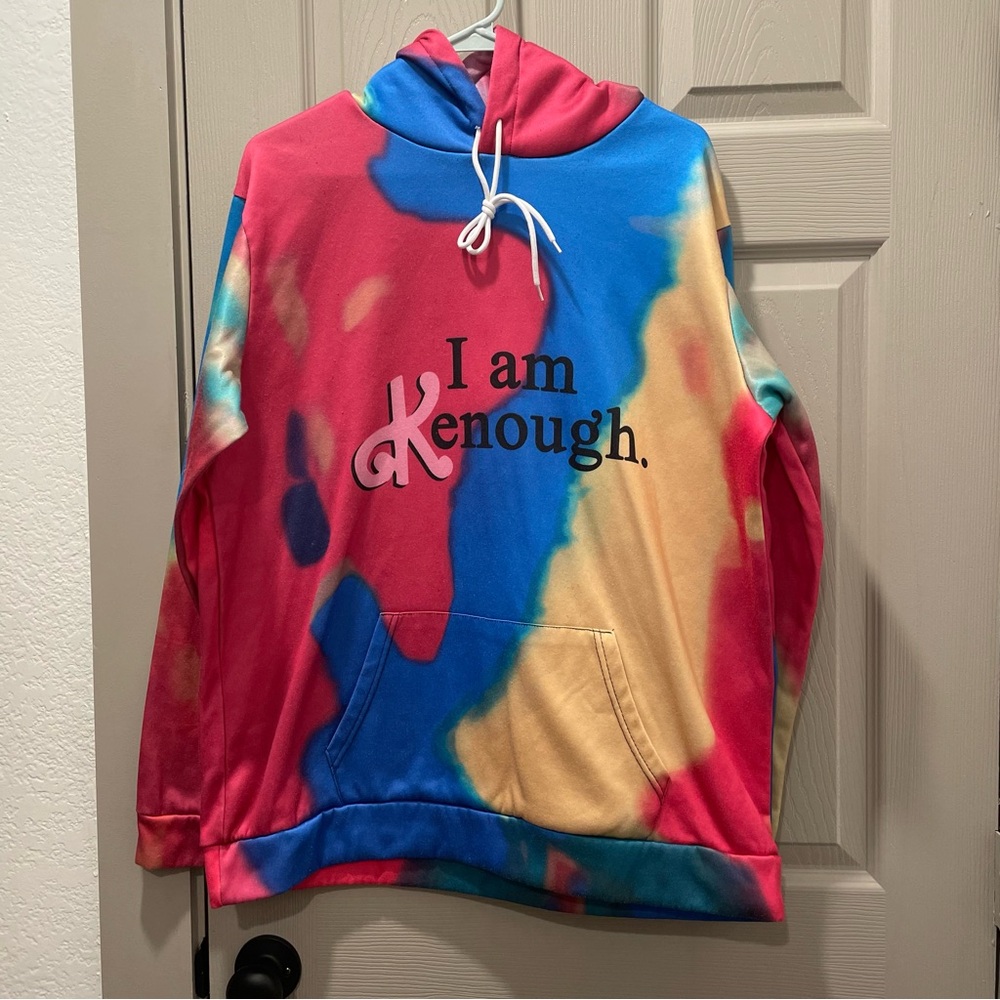 “I Am Kenough” — Tie-Dye Hoodie From The Barbie Movie - Picture 4 of 8